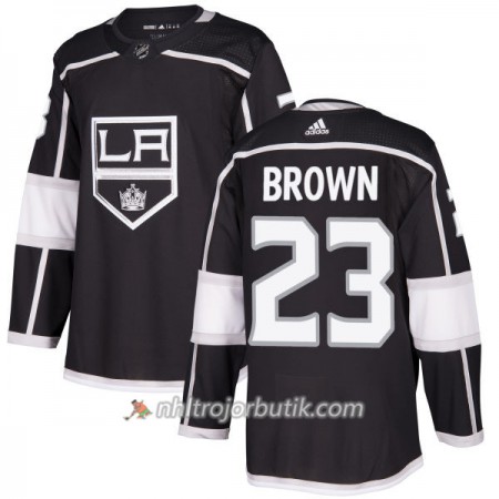 Män Ishockey Los Angeles Kings Tröja Dustin Brown 23 Adidas 2017-2018 Svart Authentic